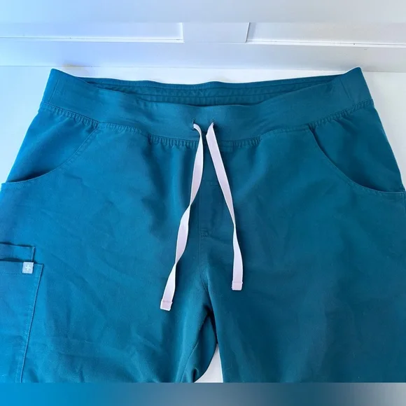 FIGS Kade Cargo Scrub Pants Caribbean Blue Technical Collection - Size XL Tall - Picture 2 of 9